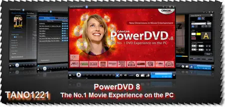 CyberLink PowerDVD Ultra 8.0.2521.50 Multilanguage (With Serial)