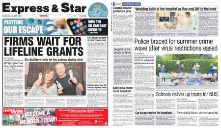 Express and Star Sandwell Edition – April 29, 2020