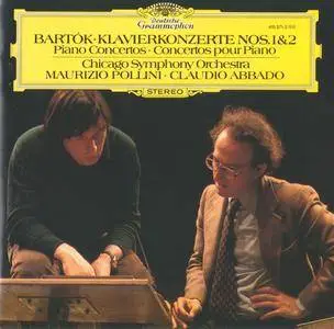 Bartok - Piano Concertos Nos. 1 & 2 - Pollini, CSO, Abbado (1979) {Deutsche Grammophon 415 371-2}