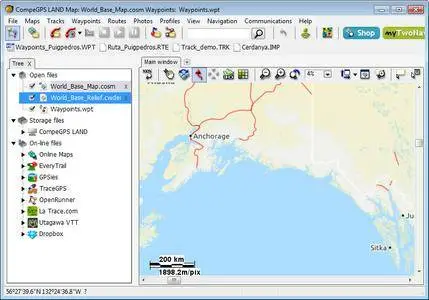 CompeGPS Land 7.7.2 Multilingual