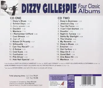 Dizzy Gillespie - Four Classic Albums (1948-1957) (2CD) (2009) {Compilation, Remastered}