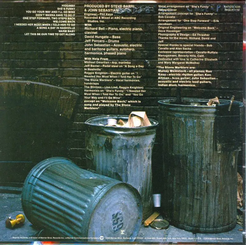 John Sebastian - Welcome Back (1976)