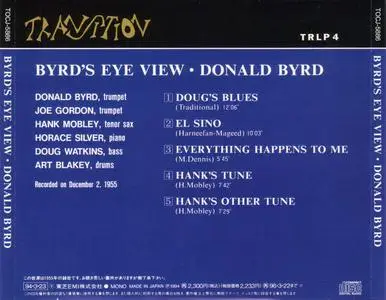 Donald Byrd - Byrd's Eye View (1955) {Transition Japan TOCJ-5886 rel 1994}