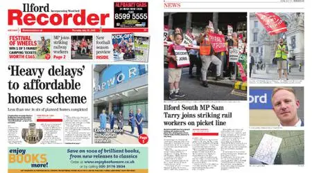 Wanstead & Woodford Recorder – July 28, 2022
