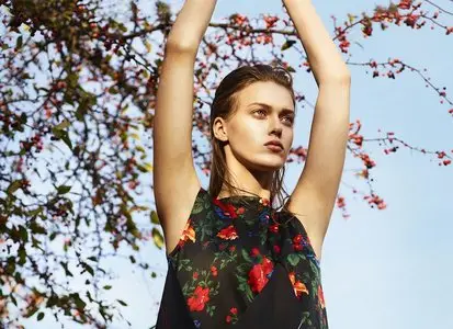 Tess Hellfeuer by Markus Pritzi for Marie Claire US February 2015