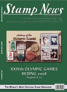 Stamp News Australasia. August Edition 2008 Vol. 55 No. 8