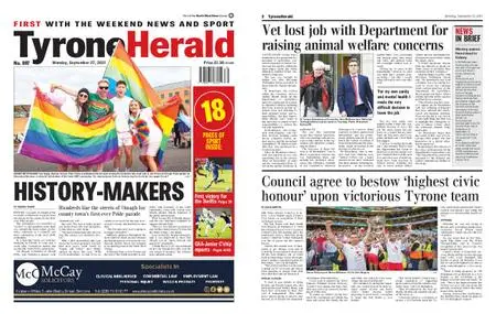 Tyrone Herald – September 27, 2021