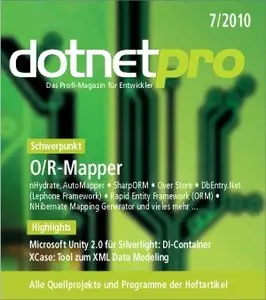dotnetpro 7/2010 (inkl. Quelltexte)