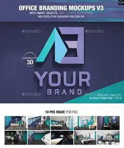 GraphicRiver Office Branding Mockups V3