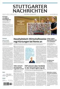 Stuttgarter Nachrichten - 23 November 2023