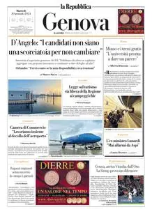 la Repubblica Genova - 30 Gennaio 2024