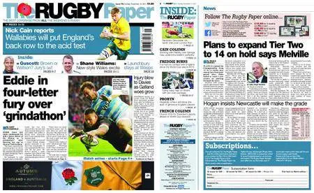 The Rugby Paper – November 12, 2017