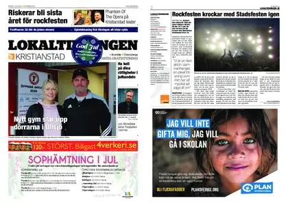 Lokaltidningen Kristianstad – 21 december 2019