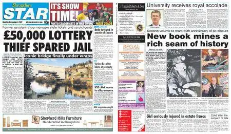 Shropshire Star Shrewsbury Edition – December 04, 2017