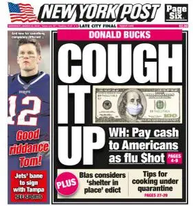 New York Post - March 18, 2020