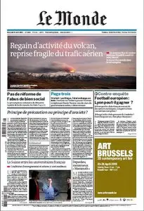 Le Monde du 21 Avril 2010
