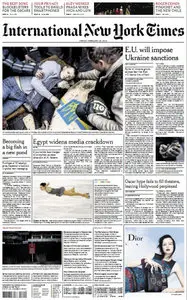 International New York Times February 21 2114