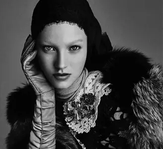 Maartje Verhoef by Iango Henzi + Luigi Murenu for Vоgue Germany September 2015