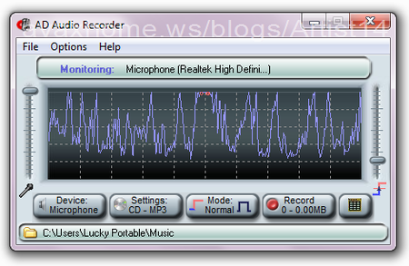 Adrosoft AD Audio Recorder v2.1 Portable