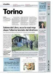 la Repubblica Torino - 29 Agosto 2018