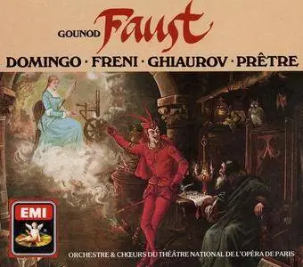 Placido Domingo, Nicolai Ghiaurov, Mirella Freni, Georges Pretre - Gounod: Faust (1986)