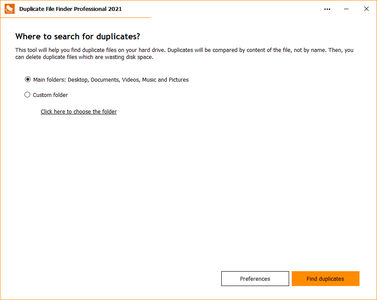 Duplicate File Finder Professional 2021.03 Multilingual Portable