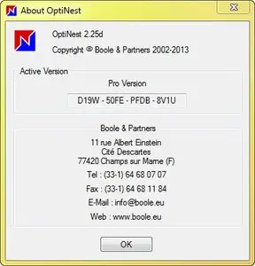 OptiNest Pro 2.25d