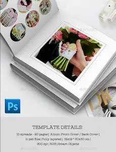GraphicRiver - Wedding Photoboock Template