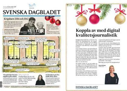 Svenska Dagbladet – 24 december 2017