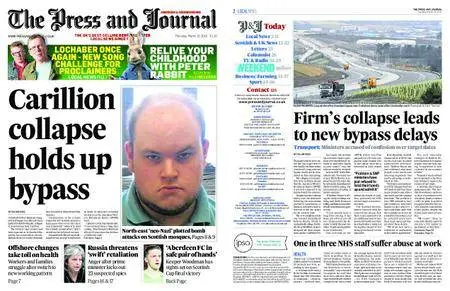 The Press and Journal Aberdeenshire – March 15, 2018