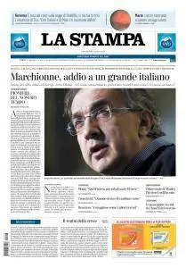 La Stampa Cuneo - 26 Luglio 2018