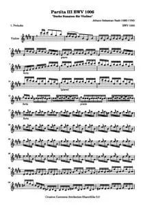 BachJS - BWV 1006 - Preludio