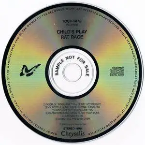 Child's Play - Rat Race (1990) [Japan 1st Press] Promo CD
