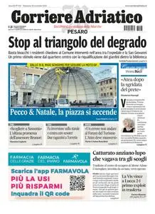 Corriere Adriatico Pesaro - 26 Novembre 2023