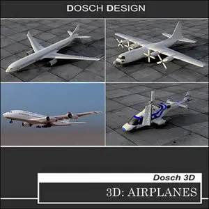 Dosch Design: 3D - Airplanes