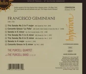 The Purcell Quartet - Francesco Geminiani: La Folia & other concertos & sonatas (2007)