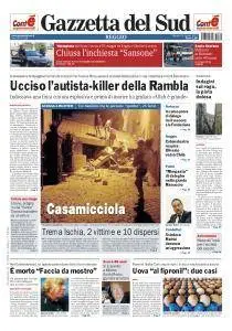 Gazzetta del Sud Reggio Calabria - 22 Agosto 2017