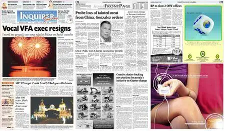 Philippine Daily Inquirer – January 07, 2007