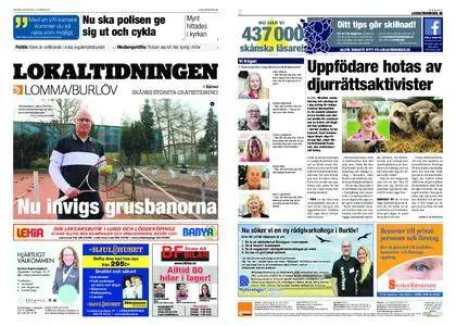 Lokaltidningen Lommabladet – 28 april 2018