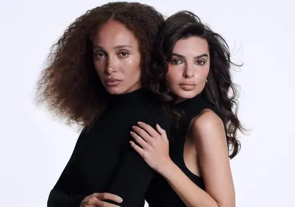 Emily Ratajkowski and Adwoa Aboah by Felix Cooper for Porter July 7th, 2025