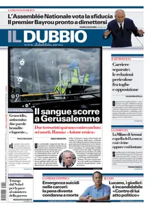 Il Dubbio - 9 Settembre 2025