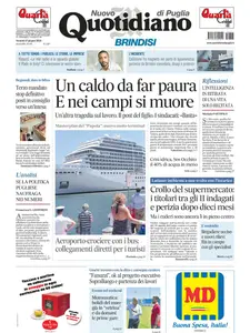 Quotidiano di Puglia Brindisi - 27 Giugno 2025