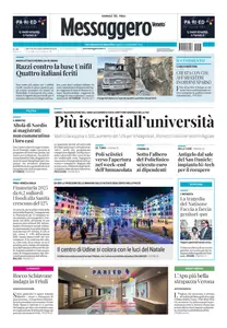 Messaggero Veneto Gorizia - 23 Novembre 2024