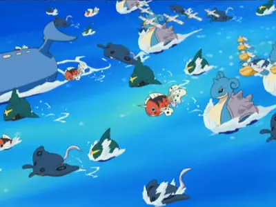 Pokemon - 0365-08x01 Advanced 093 Battle 01 - Clamperl of Wisdom