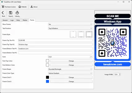 TweakNow QR Code Maker 3.6.1
