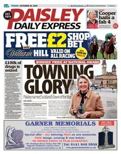 Paisley Daily Express - 24 October 2025