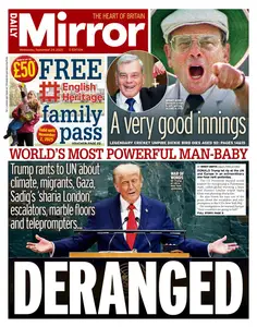 Daily Mirror - 24 September 2025
