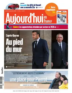 Aujourd’hui en France - 9 Septembre 2025