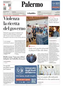 la Repubblica Palermo - 15 Ottobre 2025