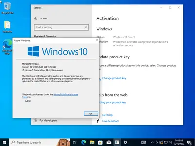 Windows 10 22H2 build 19045.5011 AIO 16in1 With Office 2021 Pro Plus Multilingual (x64) Preactivated October 2024